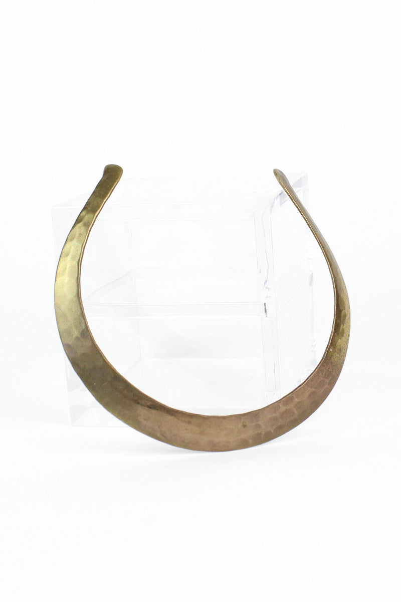 Brass Horseshoe Choker
