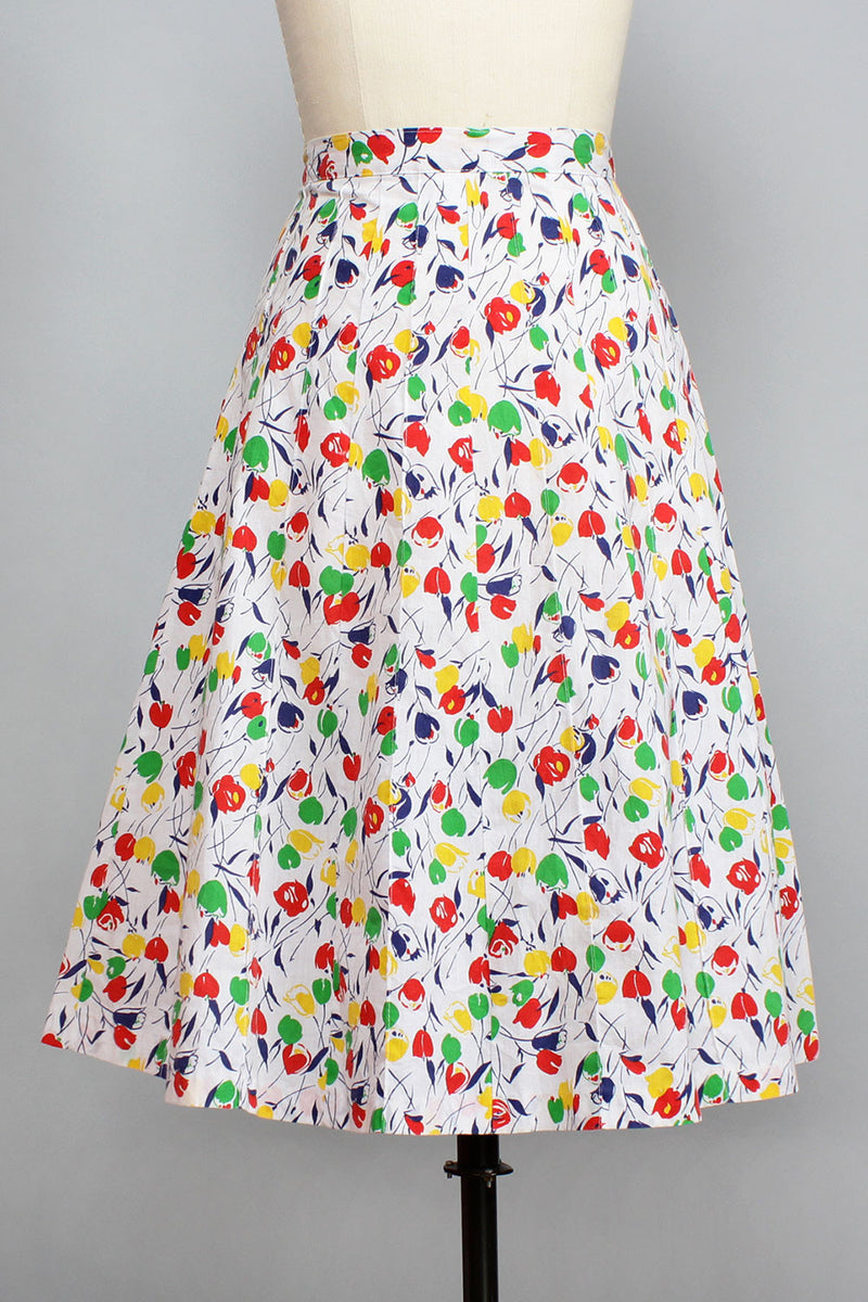 Two Lips A-line Skirt XS