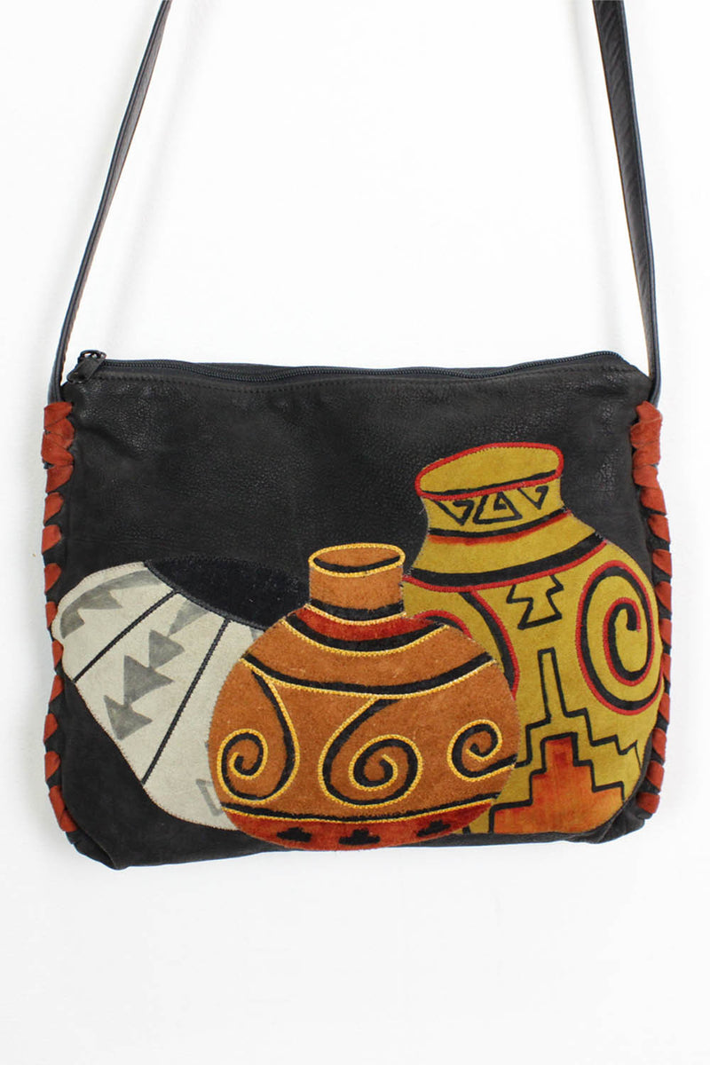 Carlos Falchi Patchwork Purse
