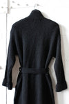 Black Mohair Sweater Coat