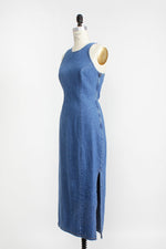 Soft Denim Crossback Dress M