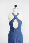 Soft Denim Crossback Dress M