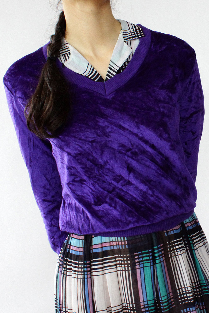 Royal Velour V-Neck