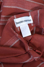 Terracotta Woven Stripe Skirt XS/S