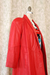 Rad Red Leather Swing Jacket XS/S