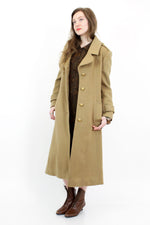 SALE... Adolfo Camel Princess Coat S/M