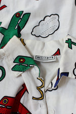 Aeroplane Novelty Buttondown S/M