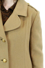 SALE... Adolfo Camel Princess Coat S/M