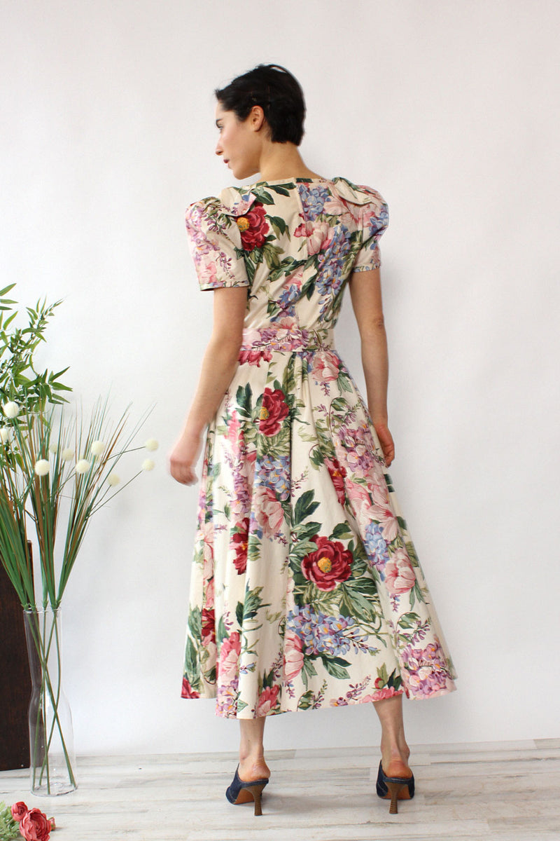 English Garden Party Dress S/M OMNIA English Garden Party Dress S/M OMNIA