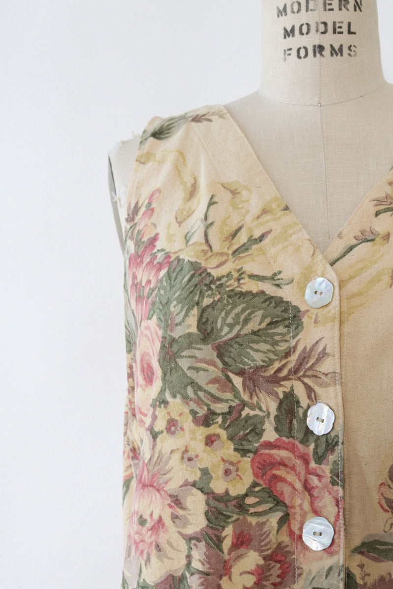 Rococo Tea Rose Vest S-L