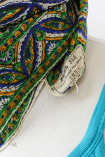 Indian Paisley Silk Scarf
