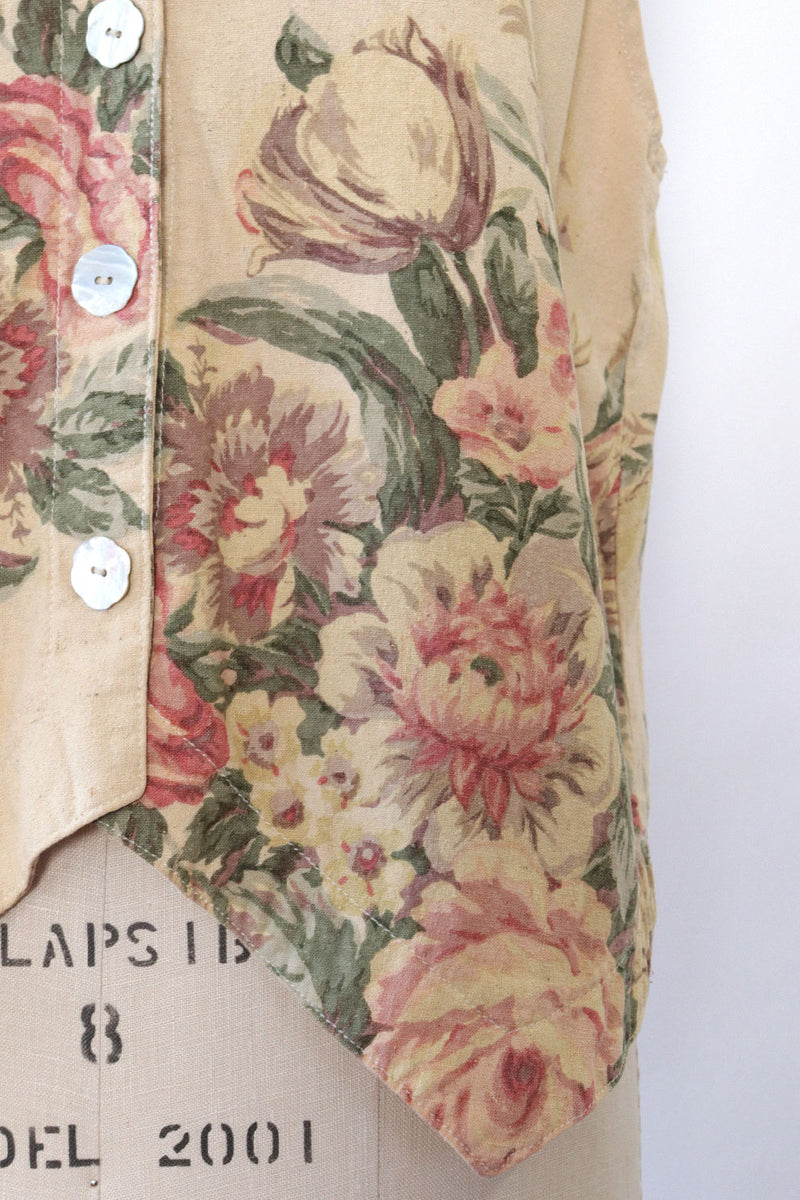 Rococo Tea Rose Vest S-L