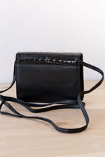 Italian Leather Lock Fob Mini-Box Bag