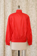 Cherry Red Nylon Jacket M/L