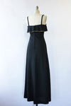 Flutter Rhinestone Maxi Dress S/M