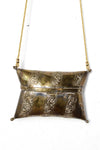 vintage crossbody metal box bags