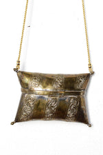 vintage crossbody metal box bags