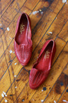 Ilani Woven Leather Flats 7