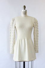Bedazzled Ivory Skate Dress XS/S