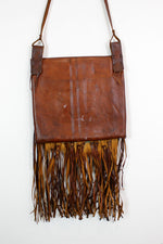 Tuareg Fringe Leather Bag