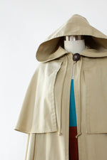 New Old World Hooded Trench Cape