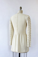 Bedazzled Ivory Skate Dress XS/S