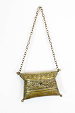 Indian Brass Pillow Purse