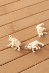 Marching Elephants Gold Necklace