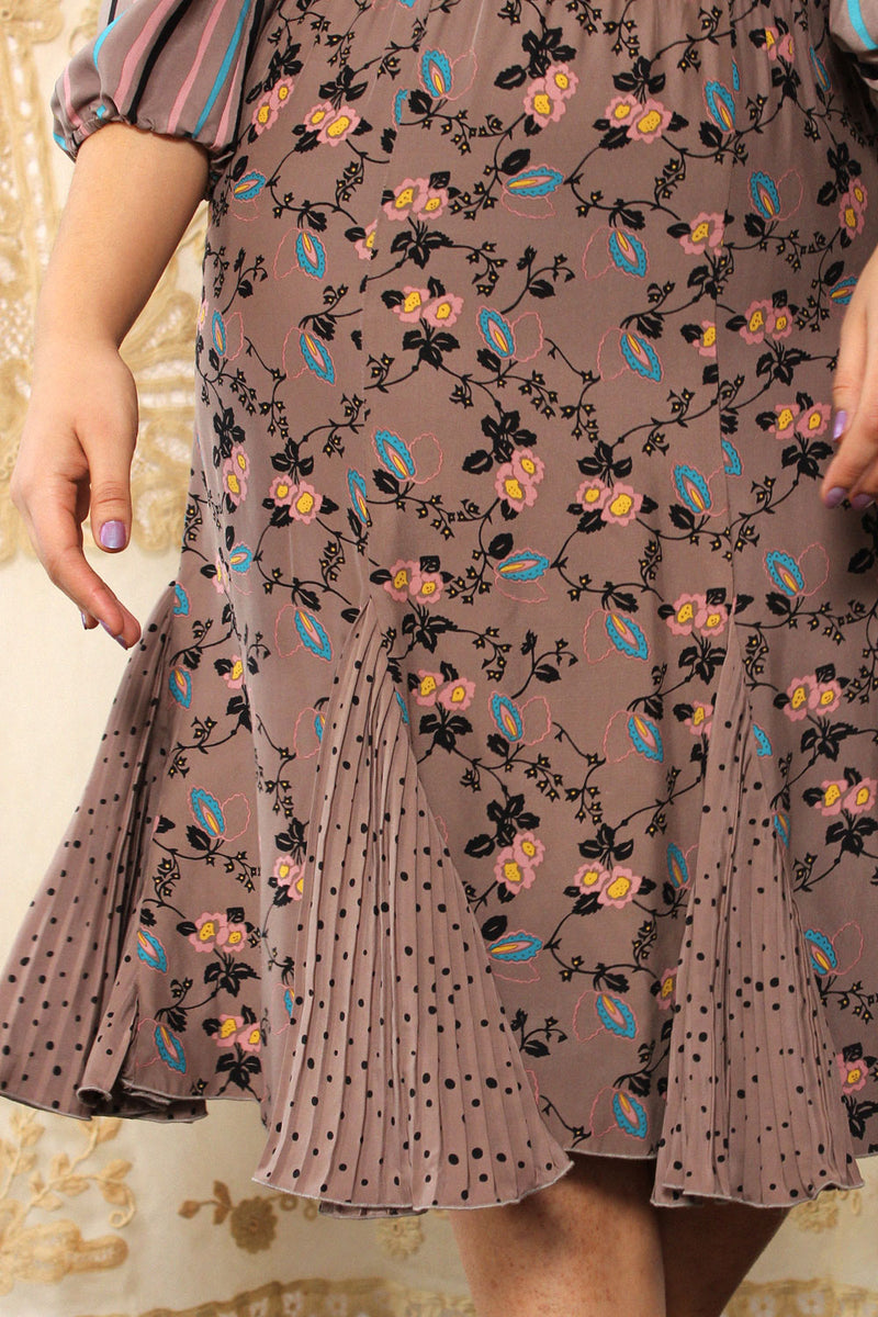 Betsey's Diane Silk Dress M-M/L