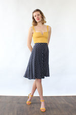 Ralph Lauren Silk Flutter Skirt M/L