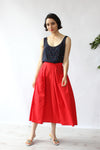 Deepest Pocket Red Skirt S