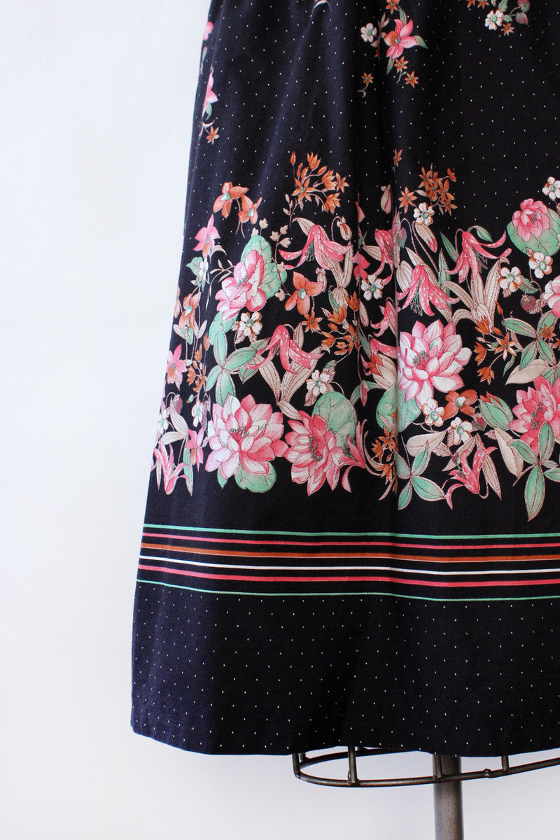 Stellas Midnight Floral Ruffle Dress XS
