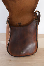 Taos Tooled Leather Shoulder Bag