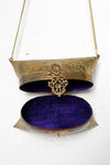 metal box purse detail