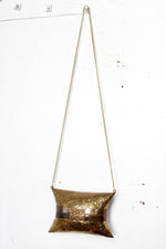 Scrolling Metal Box Purse
