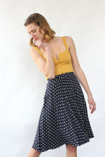 Ralph Lauren Silk Flutter Skirt M/L