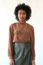 Gantos Silk Billow Blouse XS-M