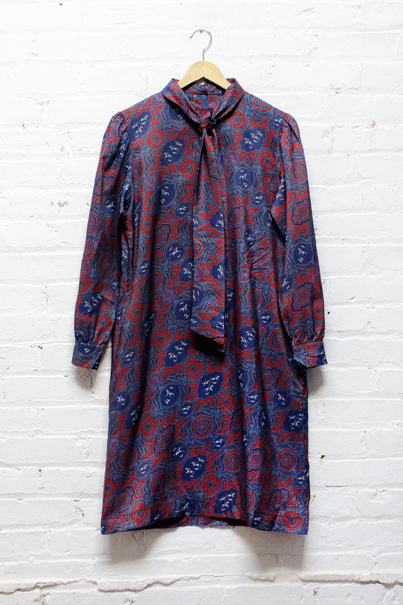 Equestrian Tie Dress M