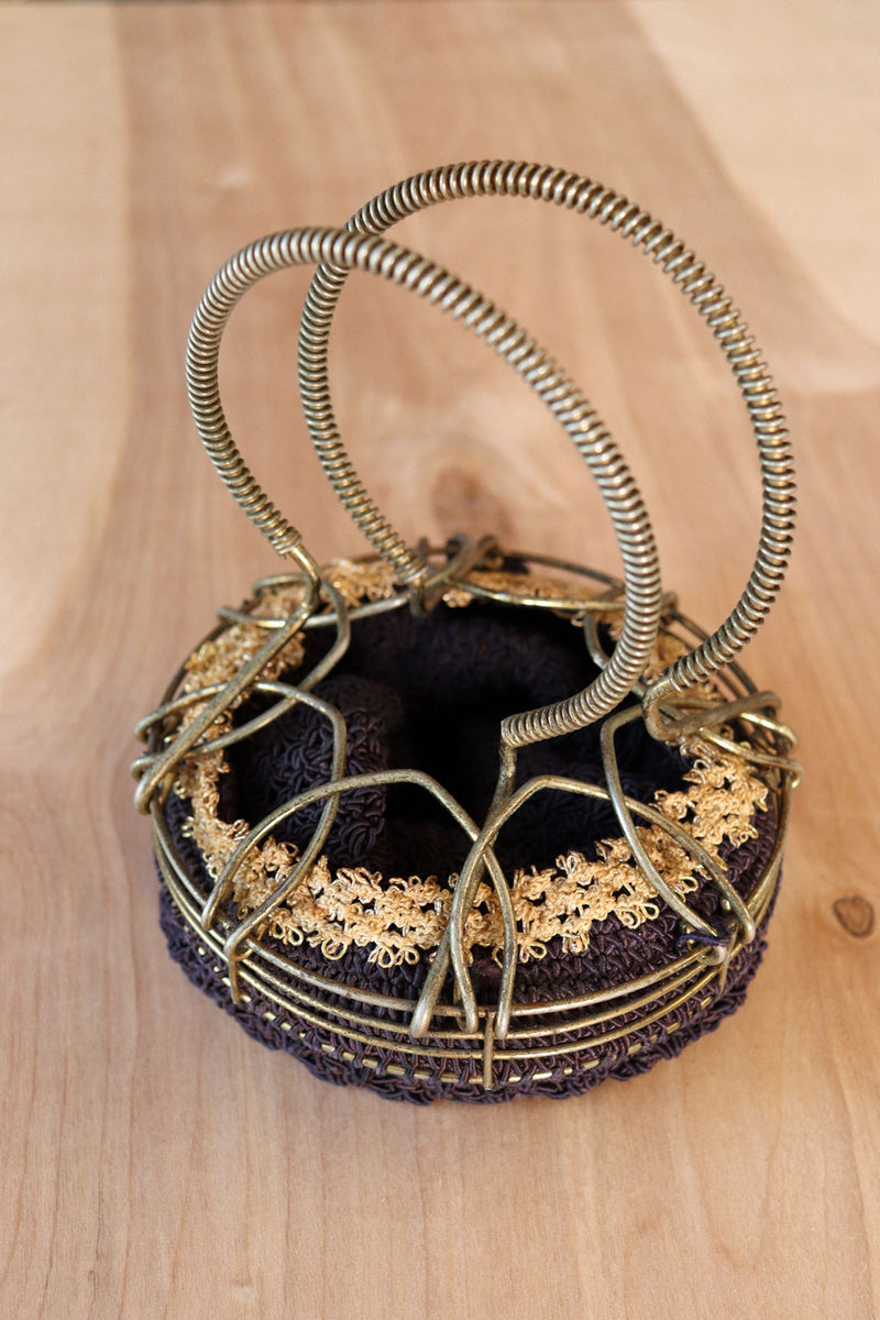 Starburst Metal Frame Handbag