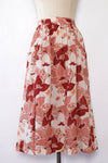 Parisian Floral Wrap Style Skirt S