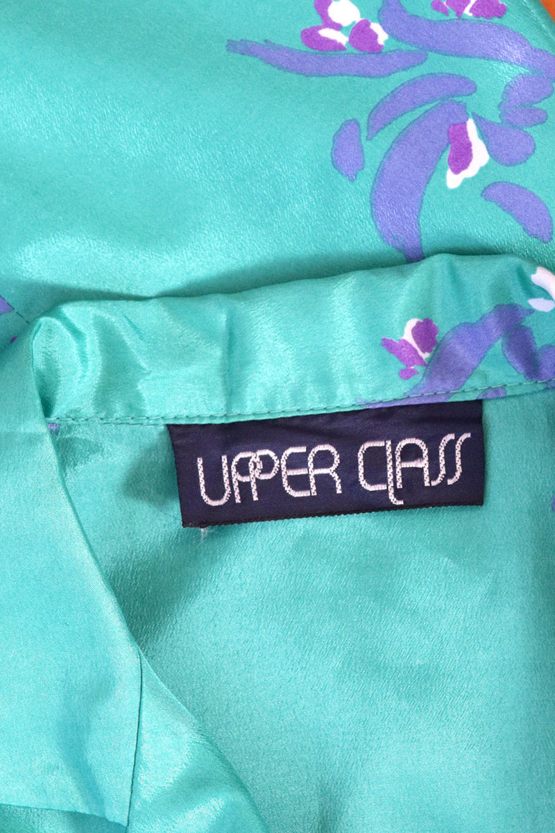 Teal Blueberry Buttondown S