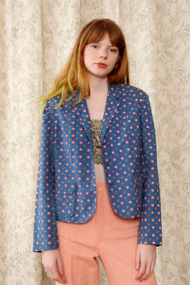 Rosette Crop Jacket S/M