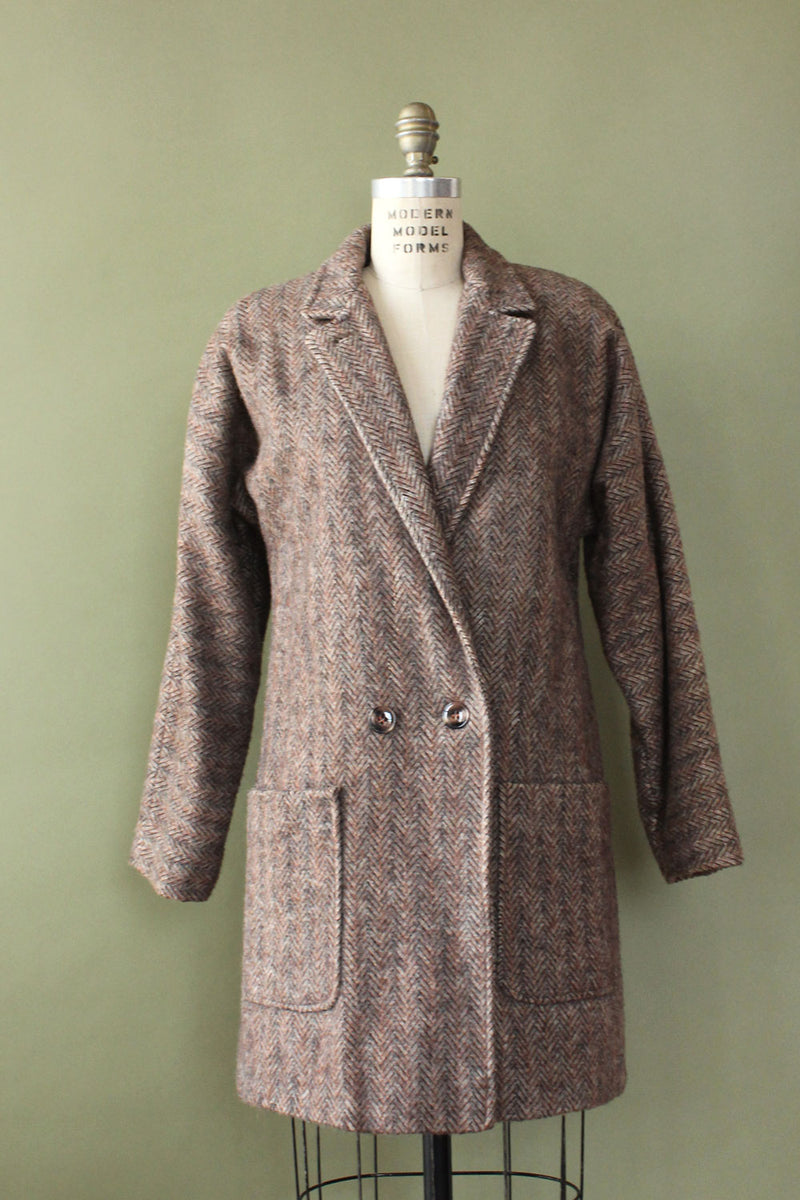 Braefair Herringbone Coat S/M