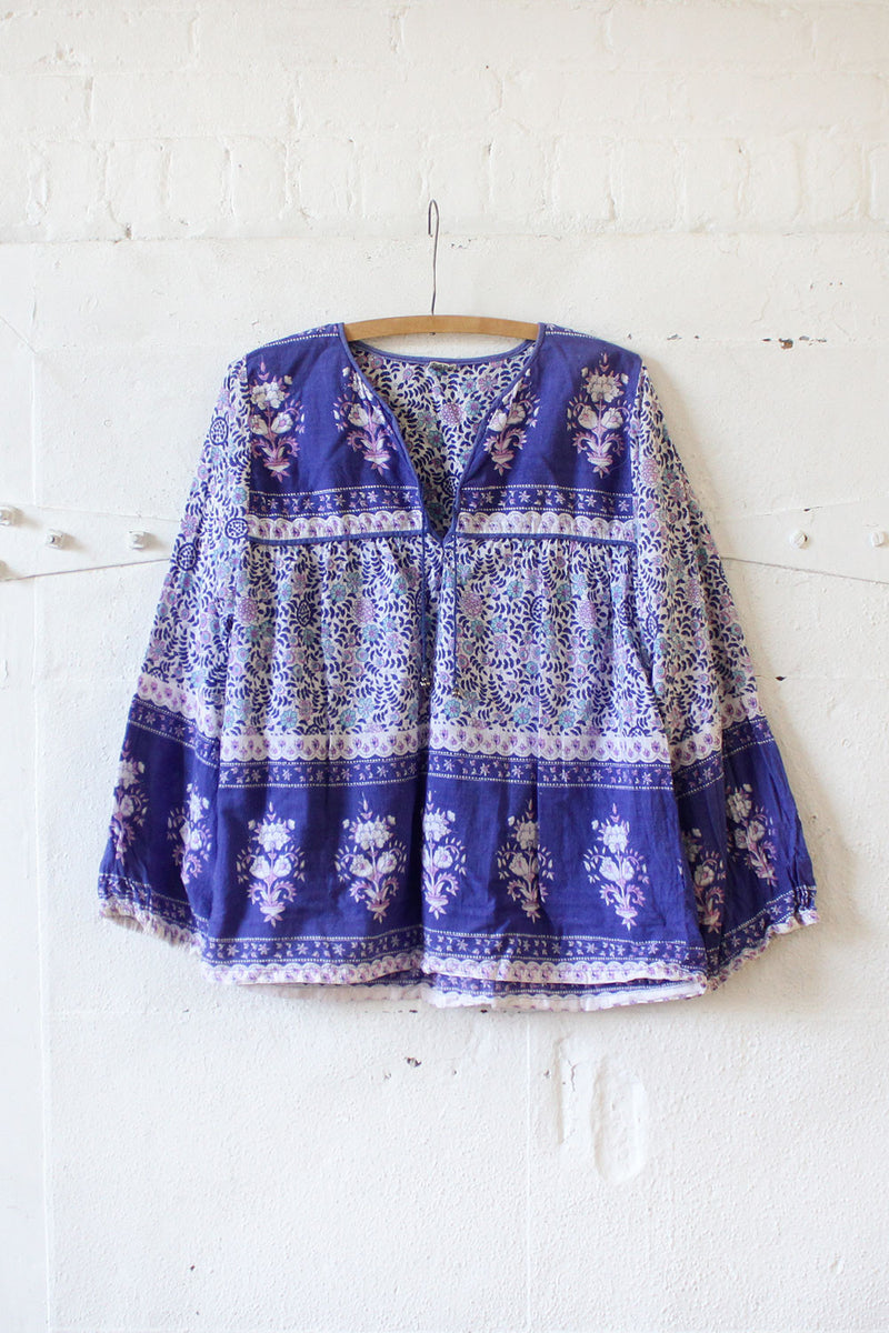 Orchid Indian Gauze Blouse M/L
