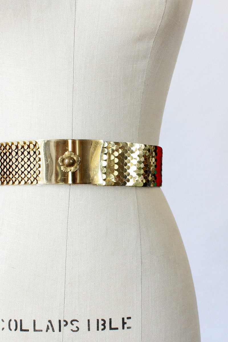 Gold Scale Belt