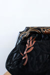 Embellished Suede Convertible Bag