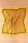Silk Olive Marigold Scarf