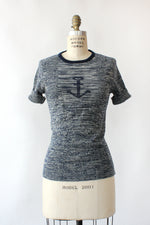 Anchors Away Knit Tee S/M