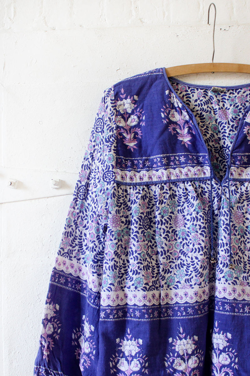 Orchid Indian Gauze Blouse M/L