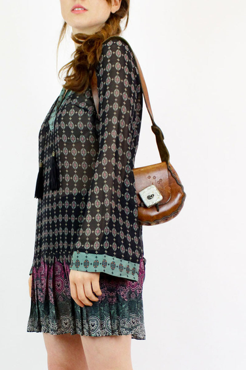 stone glaze toggle bag